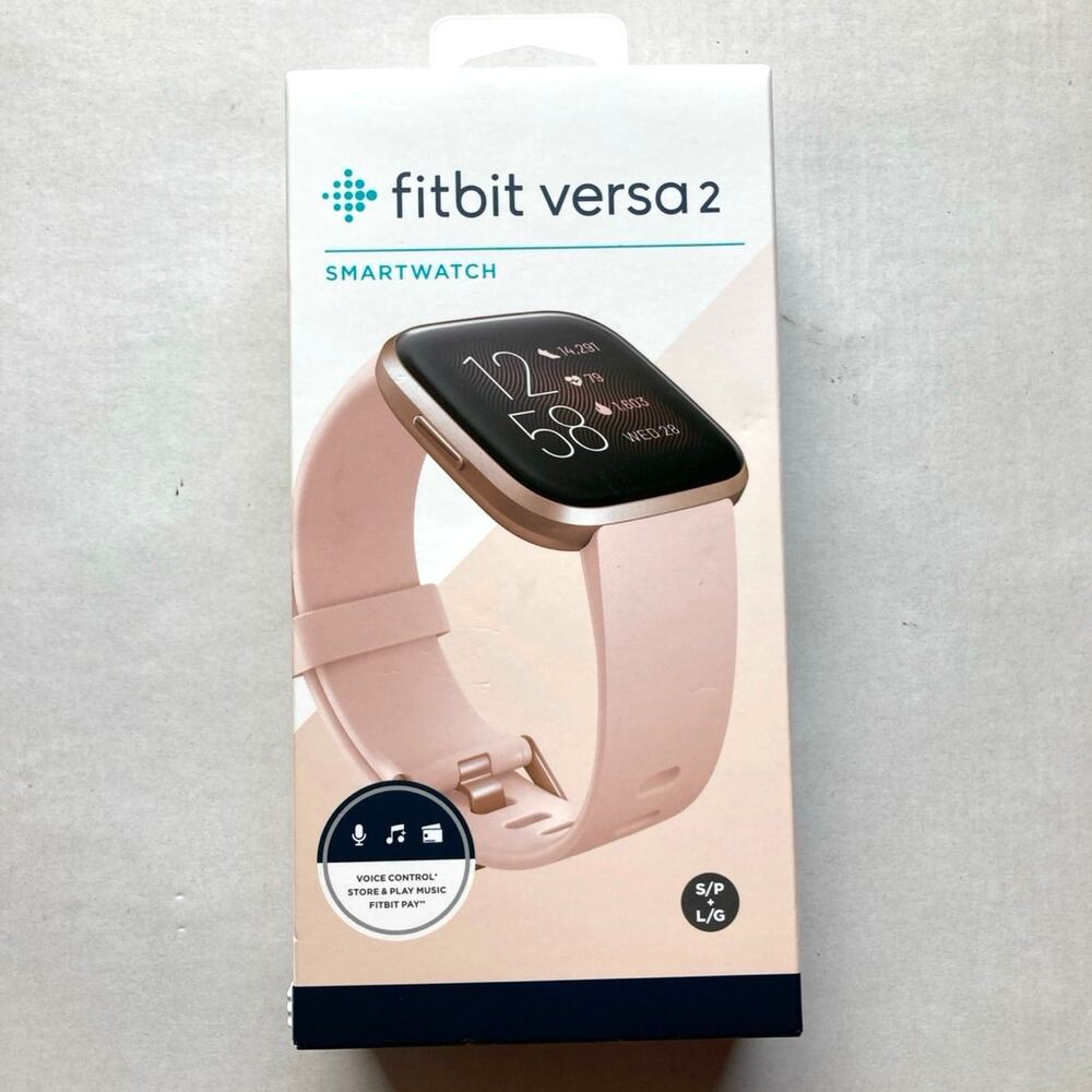 Fitbit Versa Fitbit Versa 2 Activity Tracker Pink
Rose Waterproof Heart Rate